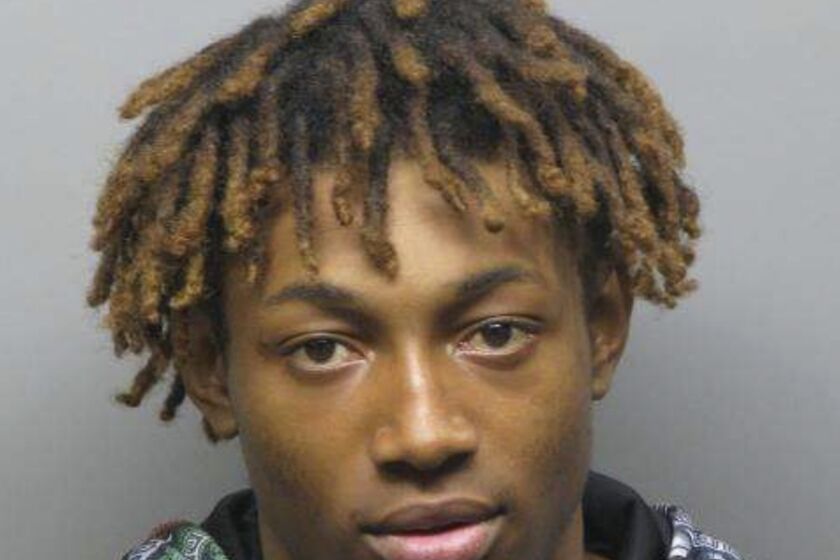 This undated photo released by the Antioch, Calif., Police Department shows Isaac White-Carter, 20, who was arrested in connection with an attack Nov. 12, 2022, on a fast-food worker that cost her an eye. White-Carter, of San Francisco, was arrested in nearby Hayward and could face felony charges including mayhem and aggravated assault, police said. (Antioch Police Department via AP)