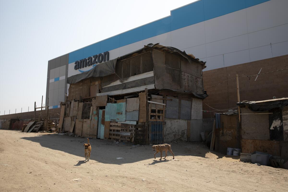 Amazon abrió recientemente  un almacén  en Tijuana