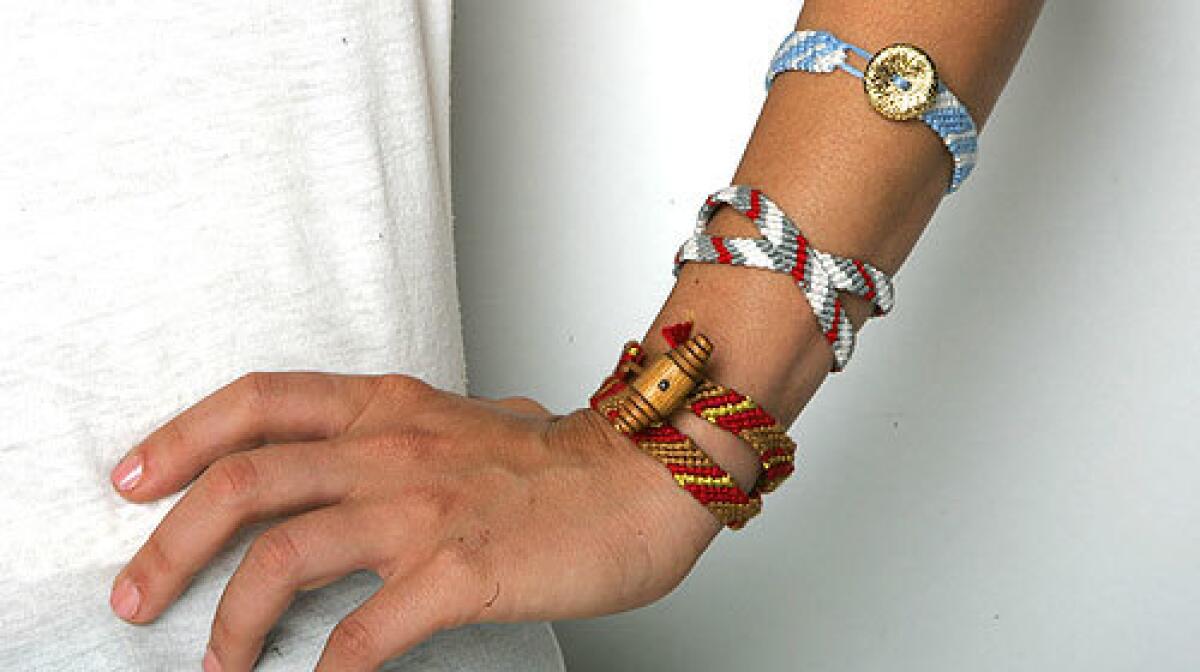 Jewelry designer Scosha Woolridge shares her how to on new-generation friendship bracelets.