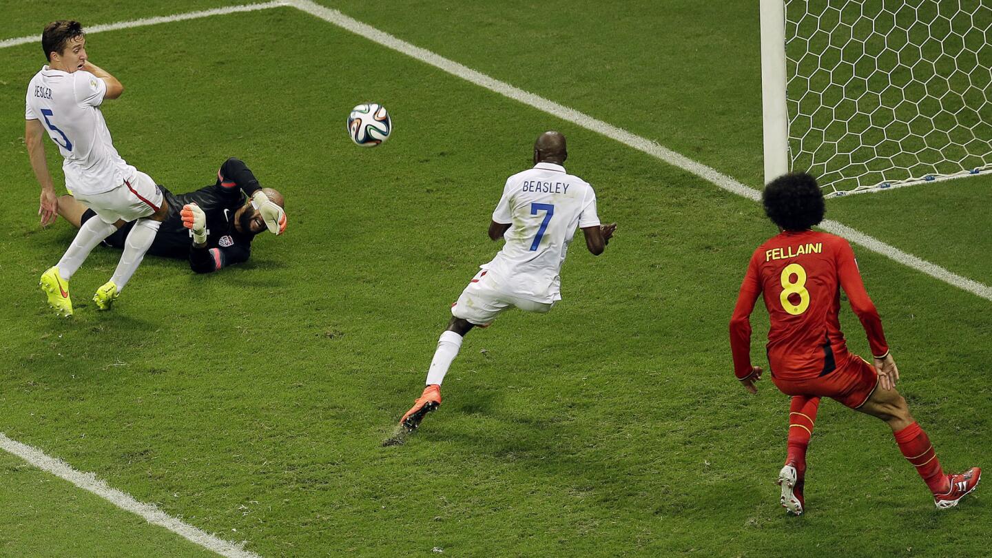 World Cup: United States loses to Belgium, 2-1