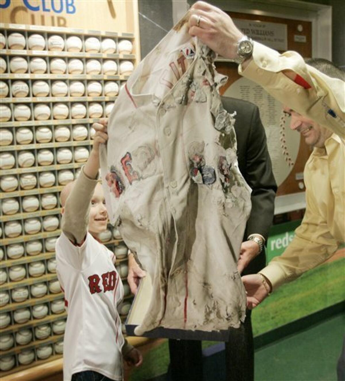 Red Sox 'curse' jersey fetches $175,100 - The San Diego Union-Tribune