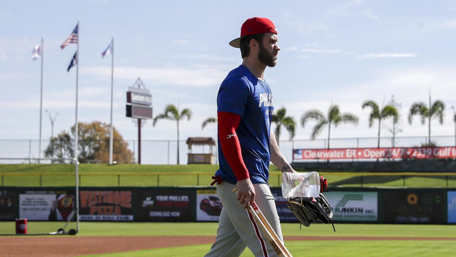 Phillies slugger Bryce Harper wants big leaguers to play baseball