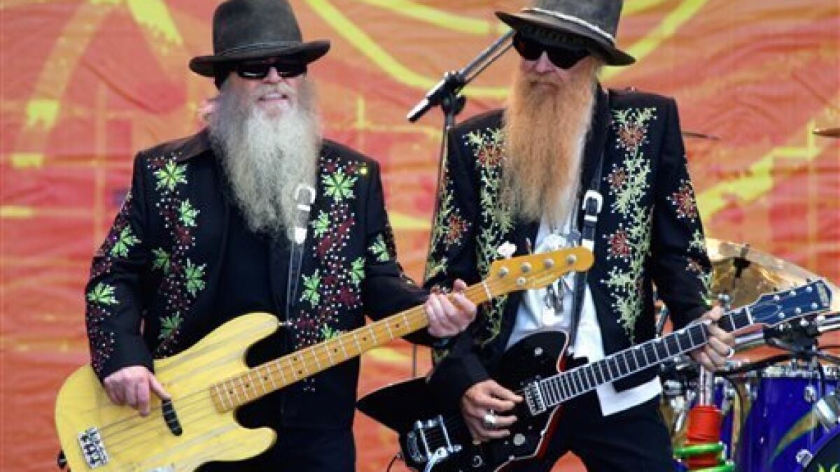 ZZ Top legs after 45 years - The San Diego Union-Tribune