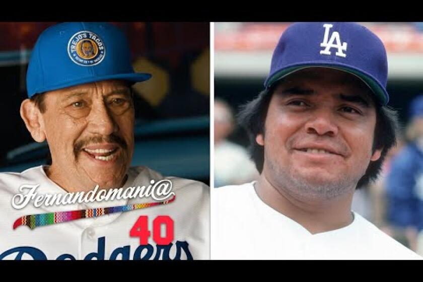 Even Danny Trejo was star struck by Fernando Valenzuela