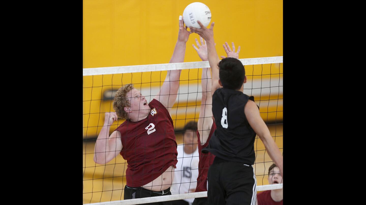 Photo Gallery: Ocean View vs. Godinez in boys' volleyball