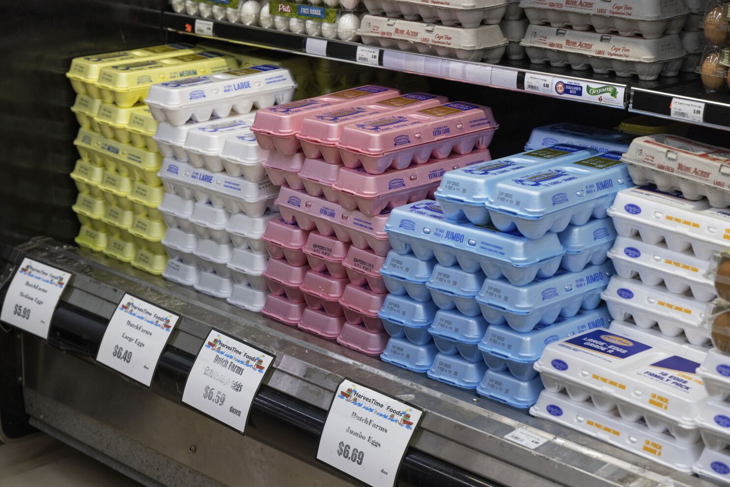 Dar una vuelta genéticamente Facultad EEUU: Piden investigar fuerte aumento en precio del huevo - Los Angeles  Times