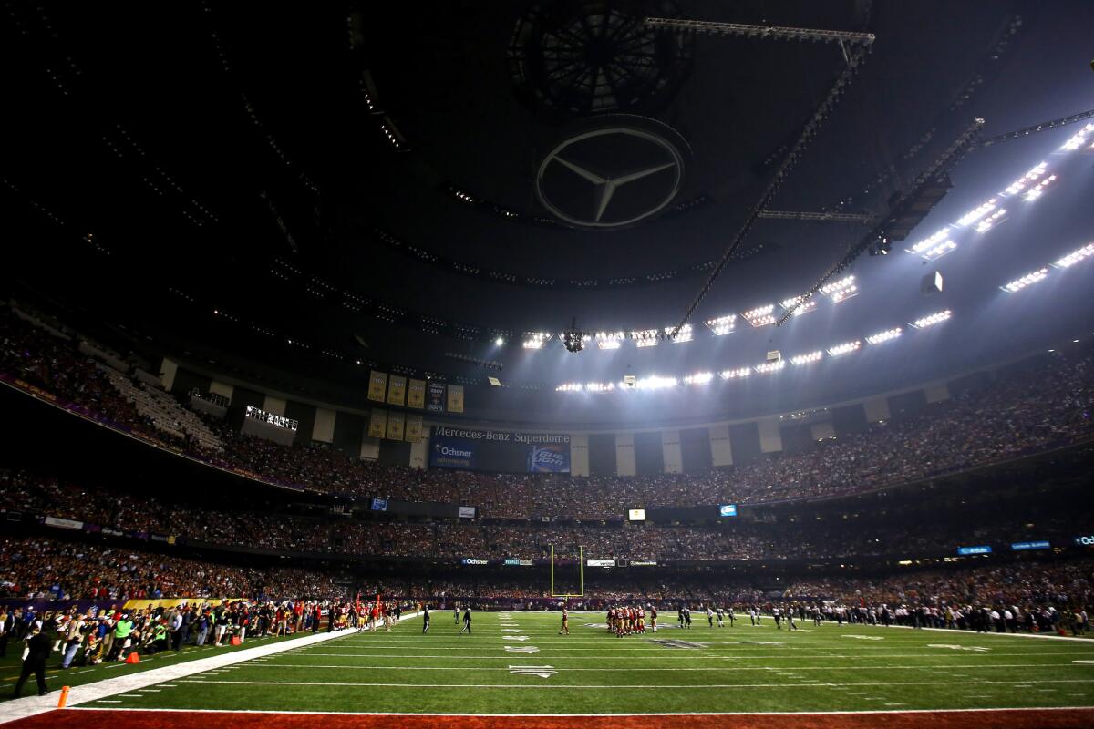 The power outage at this year's Super Bowl at the Superdome in New Orleans was the second most watched "program" of the year as measured by Nielsen.