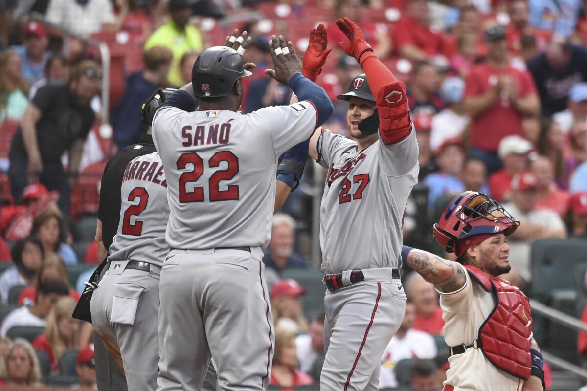 Ryan Jeffers on his walk-off, 07/23/2023