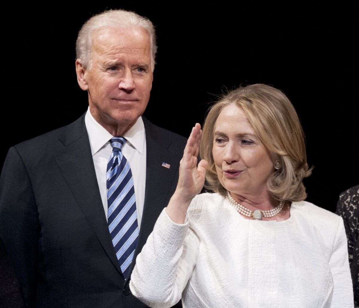 Over the last quarter of a century or so, Hillary Rodham Clinton and Joe Biden, shown above in Washington in 2013, have collaborated and competed, shared more than a dozen staff members, and served in President Obama's Cabinet. Now, their long relationship is being tested as he considers a presidential run.