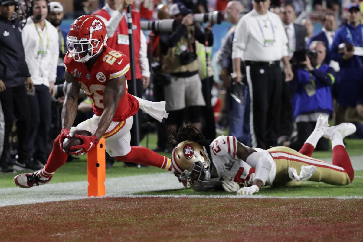 Chiefs rally past 49ers in Super Bowl LIV