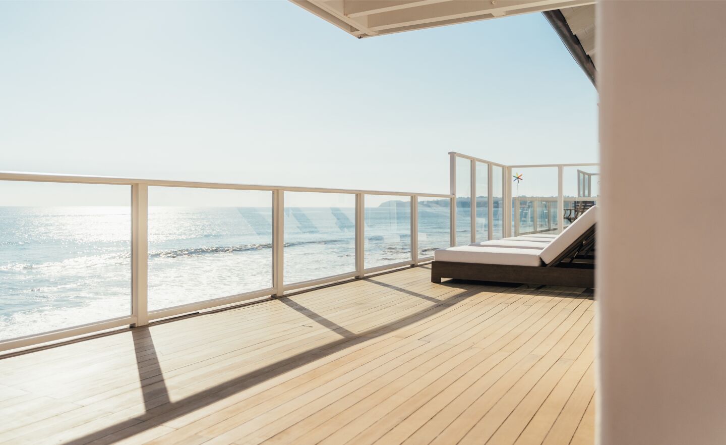 The deck.