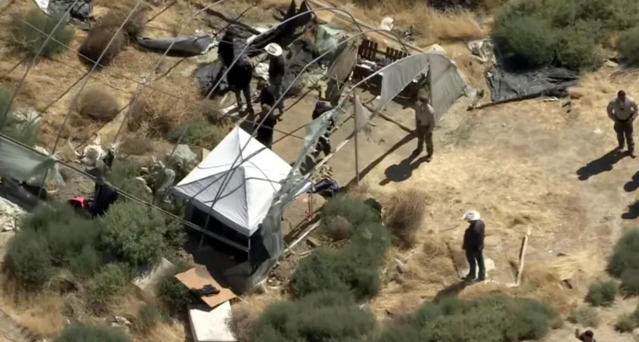 Two sets of remains discovered in Lancaster greenhouse during sheriff's investigation