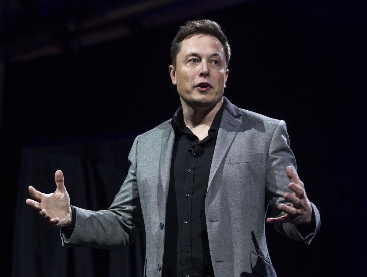 SpaceX CEO Elon Musk, pictured in October, said that an explosion in September that has grounded SpaceX has “never been encountered before in the history of rocketry.”