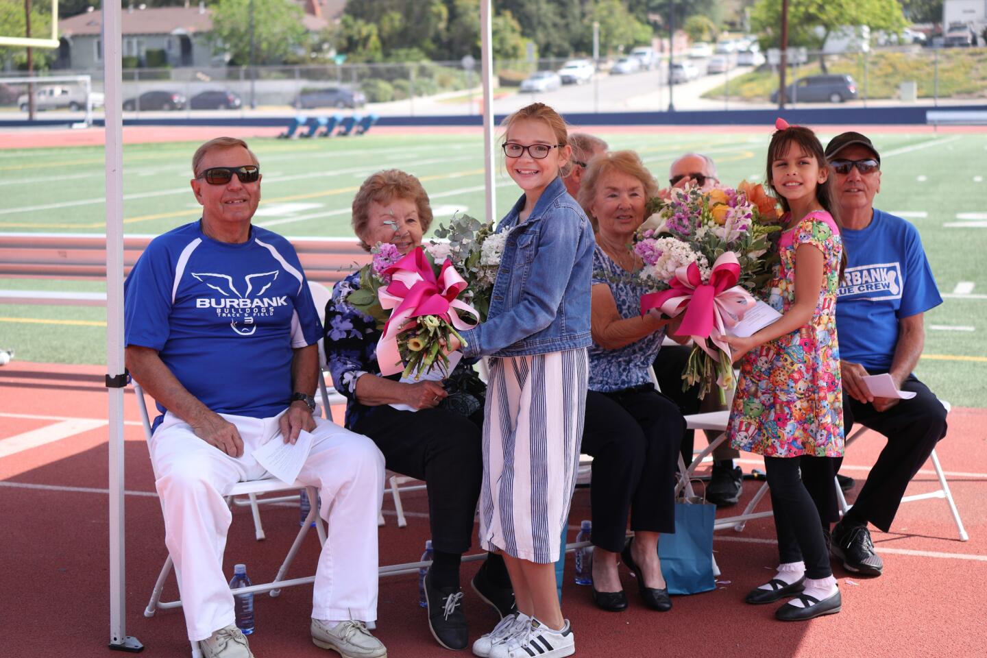 Photo Gallery: Former coaches Kemp, Kallem honored at Burbank High