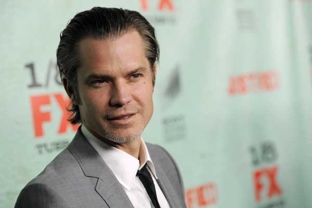 Timothy Olyphant will be a guest on "Conan"