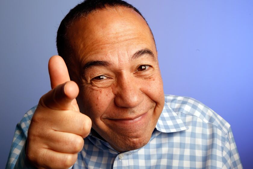 Comedian Gilbert Gottfried in his New York apartment on May 14, 2015.
