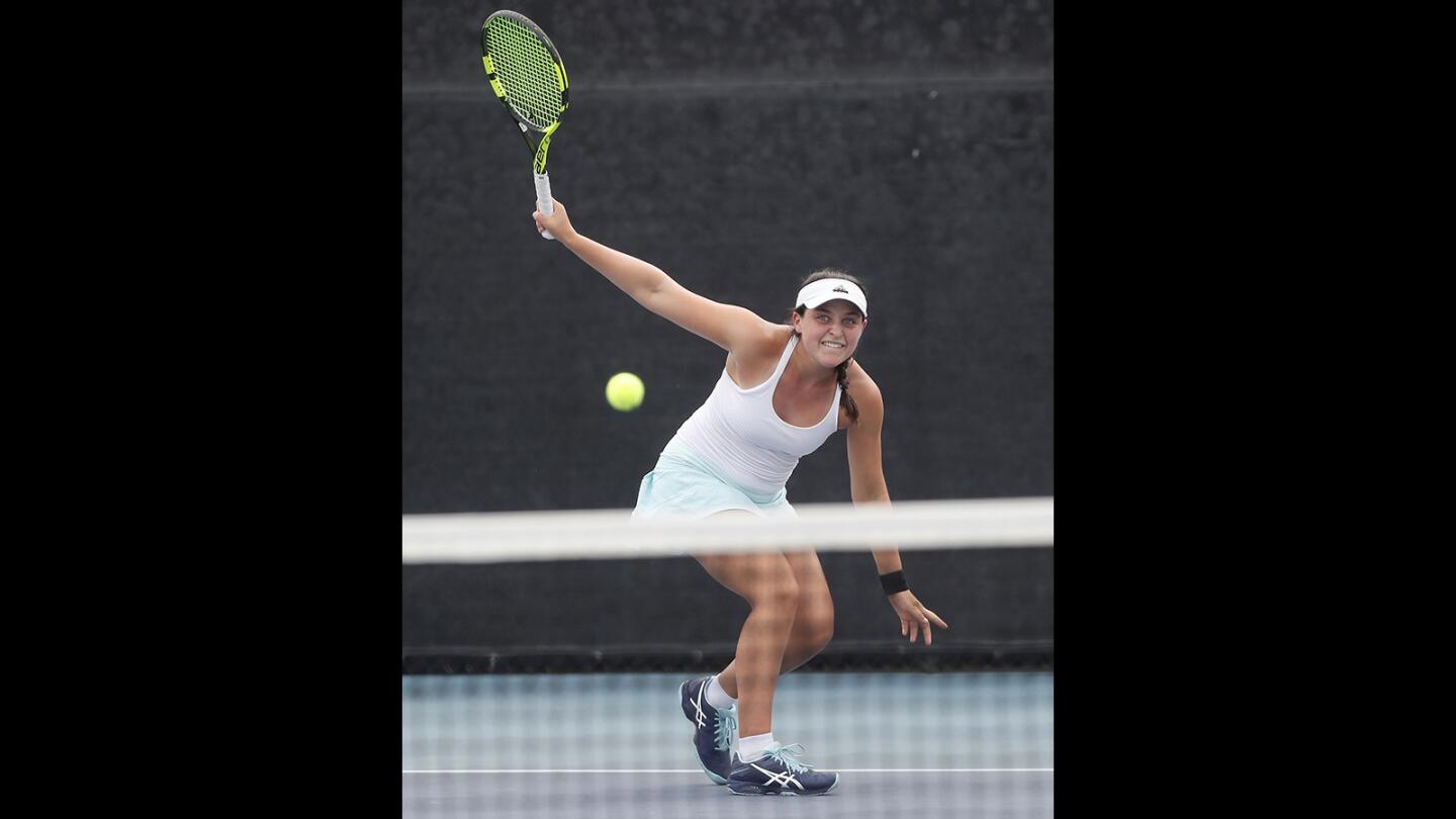 Photo Gallery: Corona del Mar vs. Mira Costa in girls’ tennis