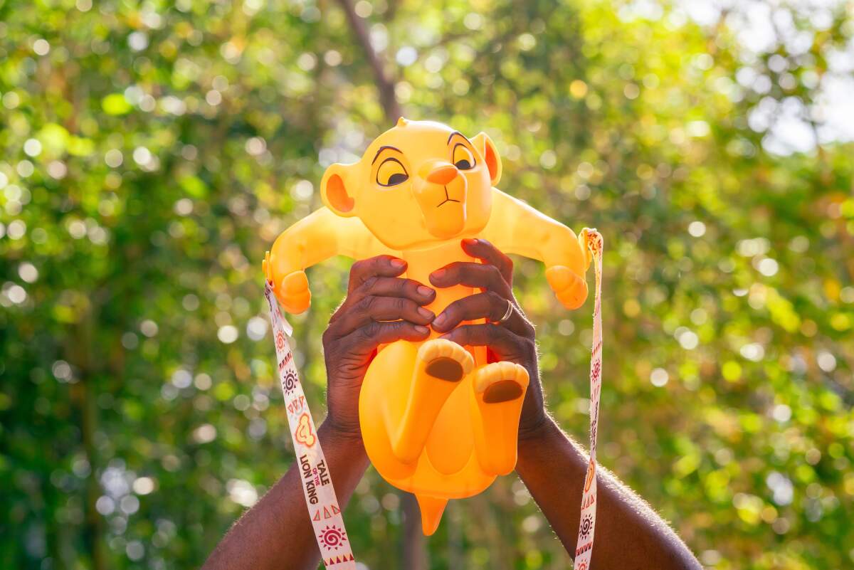 Later this summer, Disneyland Resort will sell a Simba-themed popcorn bucket.