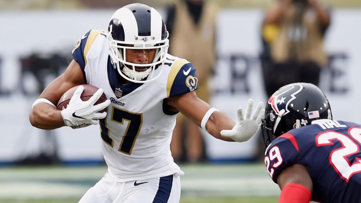 LA Rams may not have a true WR trio like they have in years past