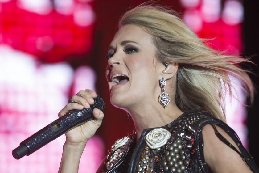 Carrie Underwood headlines Day 2 on the Mane Stage at Stagecoach Country Music Festival in Indio.