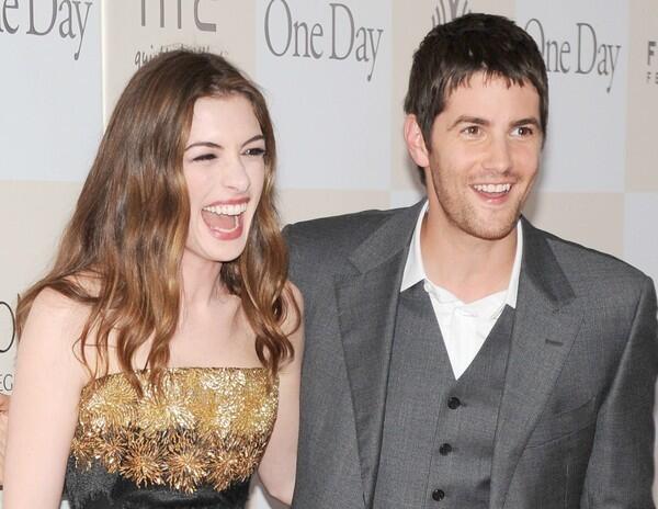"One Day" stars Anne Hathaway and Jim Sturgess attend the premiere of their new film at New York's Lincoln Square Loews theater. The drama, which is based on the David Nicholls novel, follows Emma and Dexter, who meet during a night of partying before graduating from Edinburgh University. The two promise to stay in touch by reuniting on one day ever year as they fall in and out of love over two decades. "One Day" opens Aug. 19, 2011.