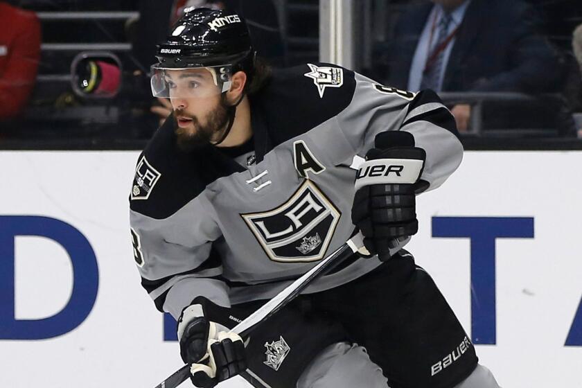 Drew Doughty said he'll play Thursday night despite being the only Kings player to opt out of that morning's skate.