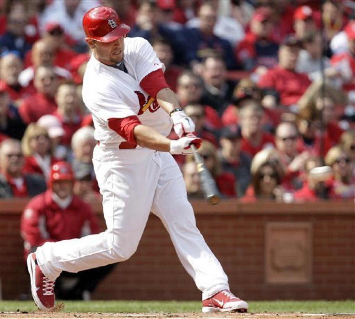 Photo: St. Louis Cardinals Matt Holliday leaves game after being