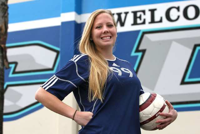 Corona del Mar High senior goalie Lindsey Luke, bound for Wake Forest, is the Daily Pilot Dream Team Player of the Year in girls¿ soccer.