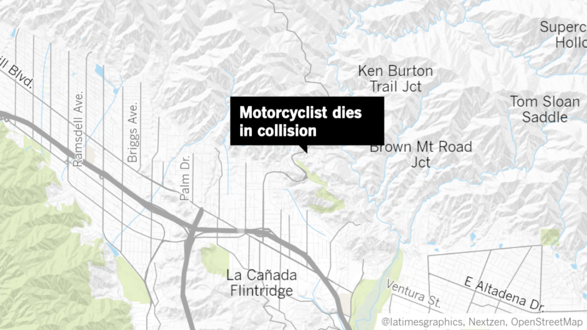 The Crescenta Valley Sheriff's Station is investigating a fatal collision between a motorcycle and vehicle that took place on Sunday in La Cañada Flintridge along Angeles Crest Highway.