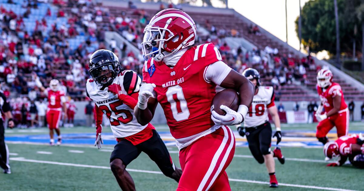 No. 1 Mater Dei pulls away in second half to beat No. 2 Corona Centennial