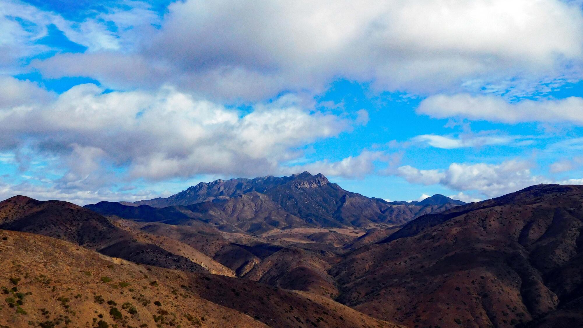 Boney Ridge on the Backbone Trail.