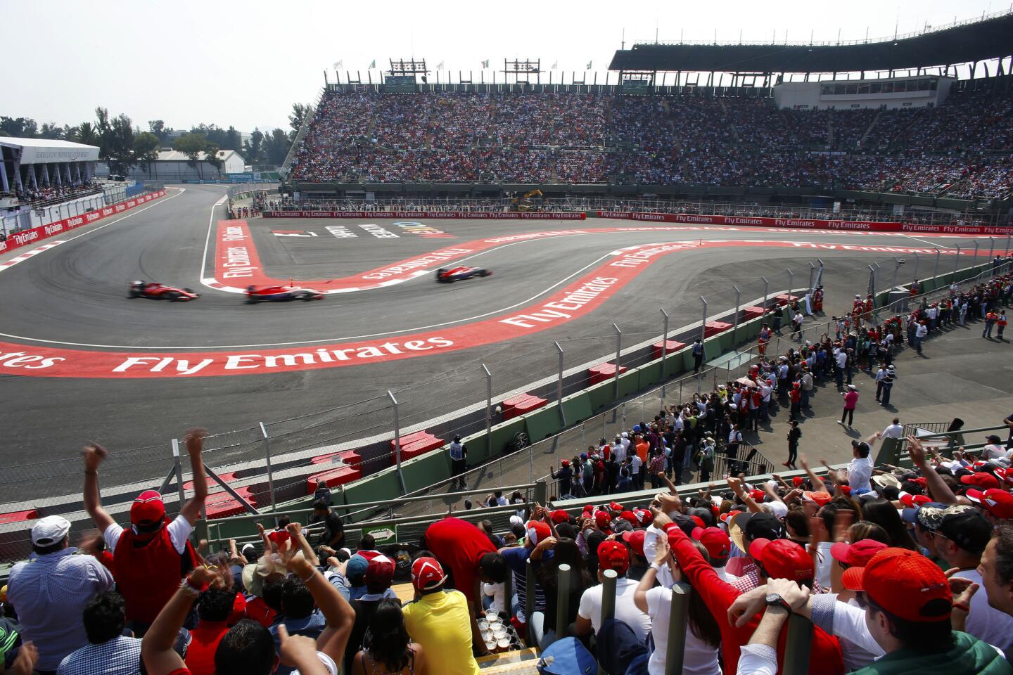 APphoto_Mexico F1 Grand Prix Auto Racing