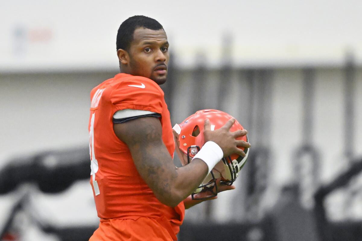 When can Deshaun Watson return from suspension? Browns QB eligible to debut  vs. Texans