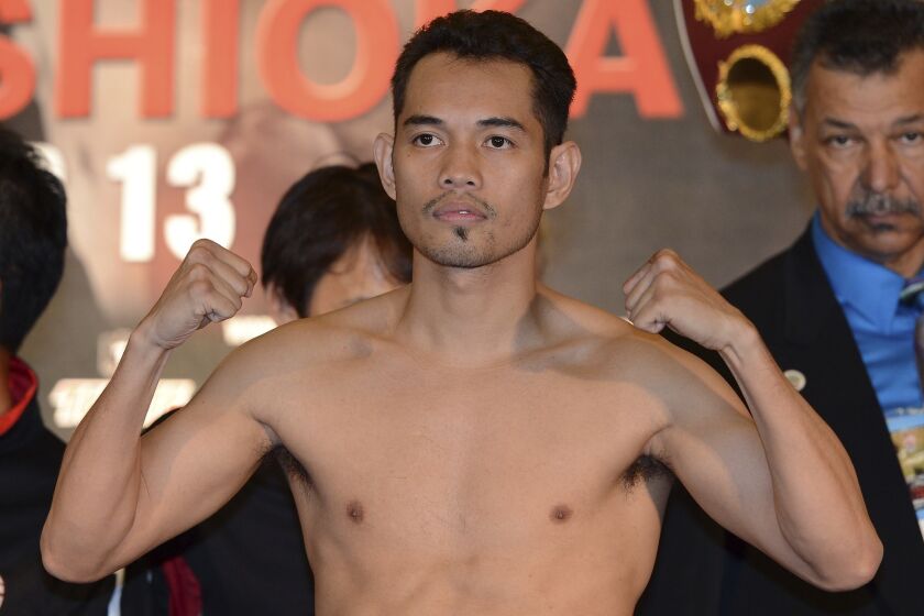 Nonito Donaire, shown last October, will face Vic Darchinyan in a featherweight bout on Nov. 9.