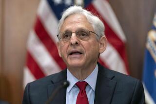 FILE - Attorney General Merrick Garland speaks during a meeting with all of the U.S. Attorneys in Washington, June 14, 2023. Garland announced Friday, Aug. 11, 2023, that he is appointing a special counsel in the Hunter Biden probe, deepening the investigation of the president's son ahead of the 2024 election. (AP Photo/Jose Luis Magana, File)