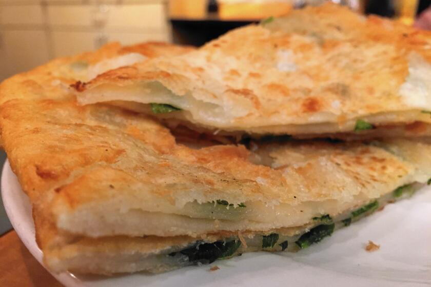 Scallion pancake from Earthen.