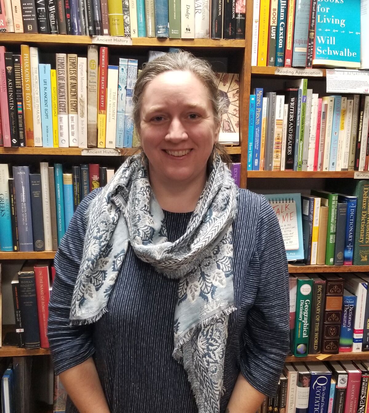 Amy Hesselink of La Playa Books