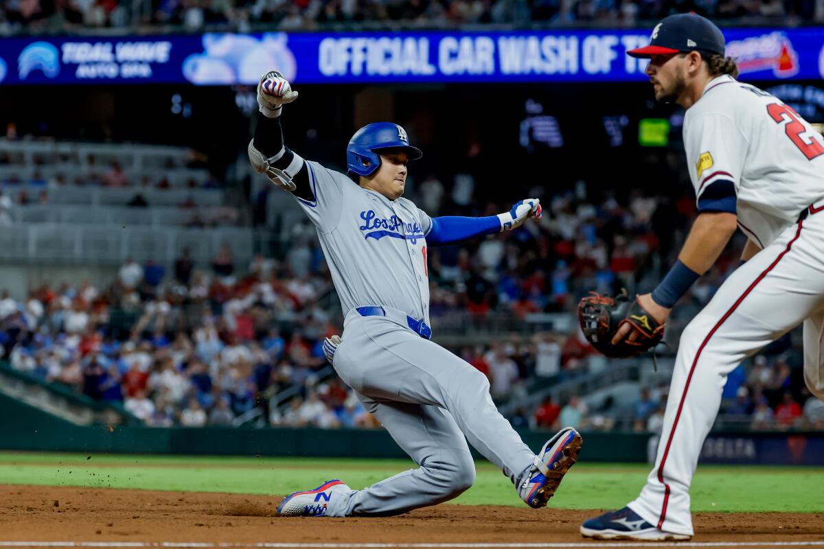 Despite loss to Braves, Dodgers rotation taking shape with Tyler Glasnow back, Shohei Ohtani nearing return Despite loss to Braves, Dodgers rotation taking shape with Tyler Glasnow back, Shohei Ohtani nearing return