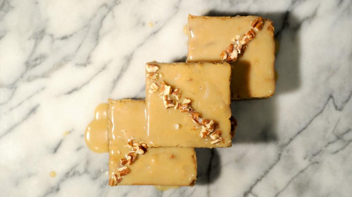 Cake Monkey's toffee blondies