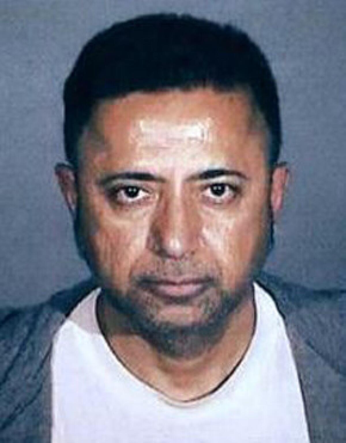 Aurangzeb "Simon" Manjra of Los Angeles, from his May 2010 arrest.