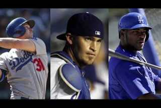 Bill Plaschke's Wakeup Call: the Dodgers' three wild cards