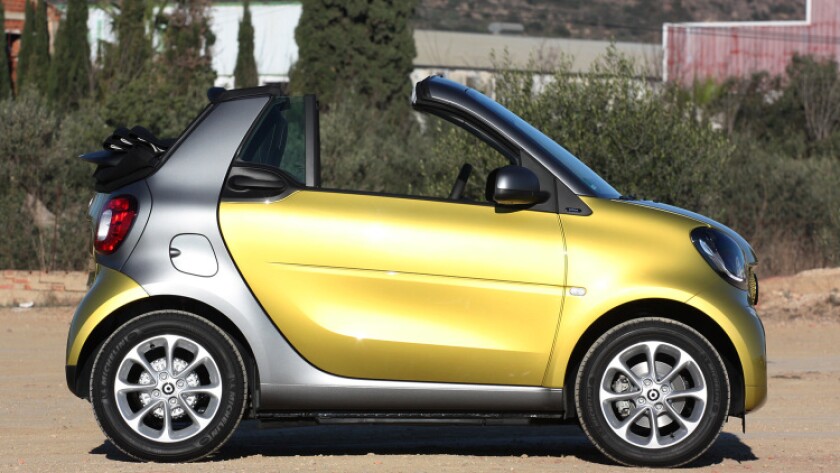 2017 smart for two cabriolet