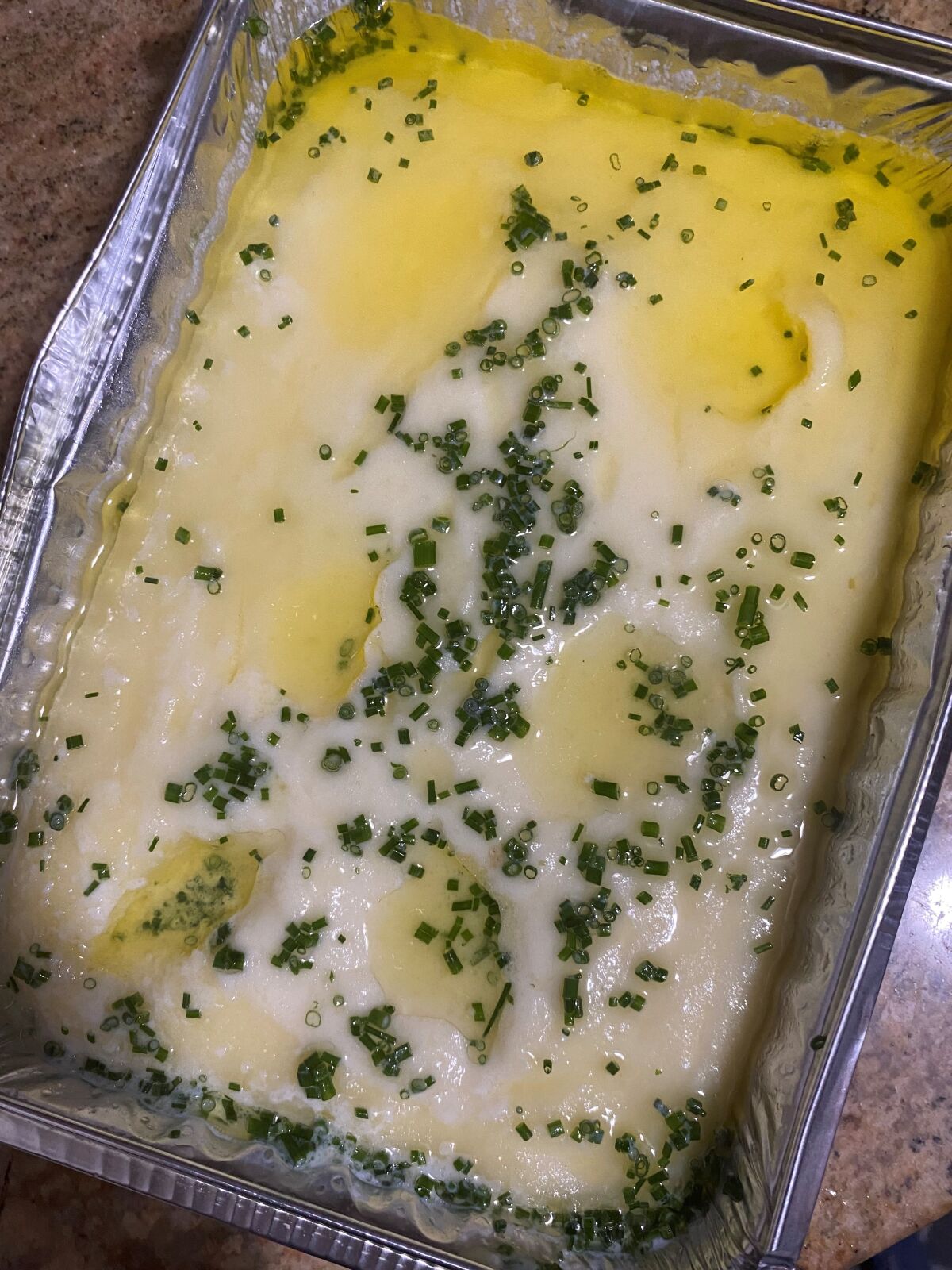 Mashed potatoes from Herb & Sea.