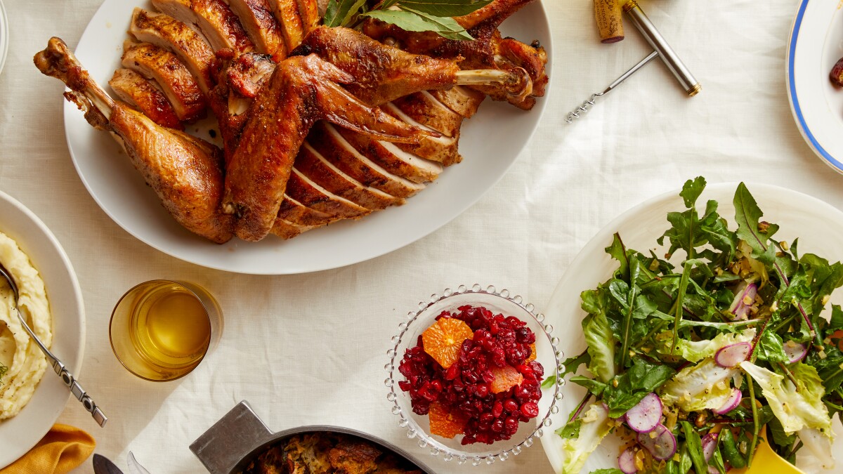 Andy Baraghani puts his bold, stylish spin on Thanksgiving classics