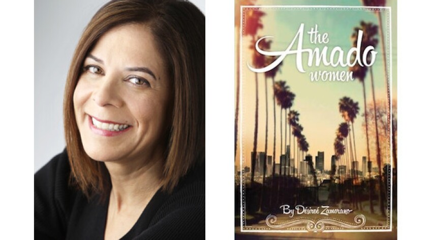 Desiree Zamorano and her novel "The Amado Women"