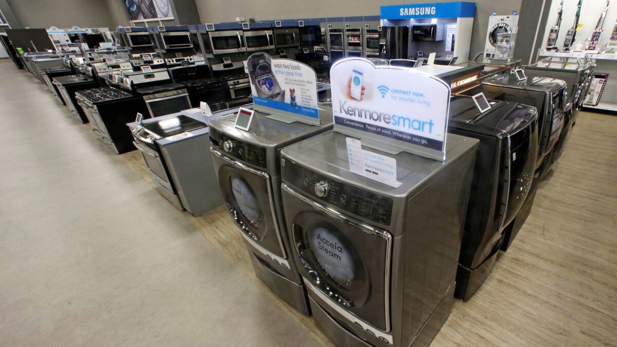 Assets such as the Kenmore appliance brand could be sold off in a Sears bankruptcy proceeding.