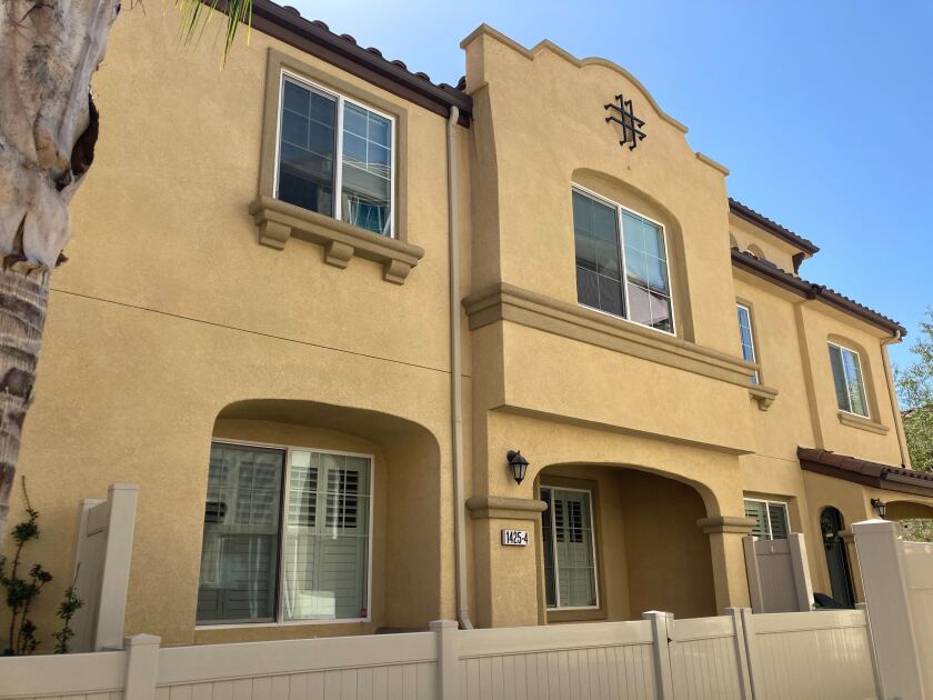 A townhouse for sale in Chula Vista