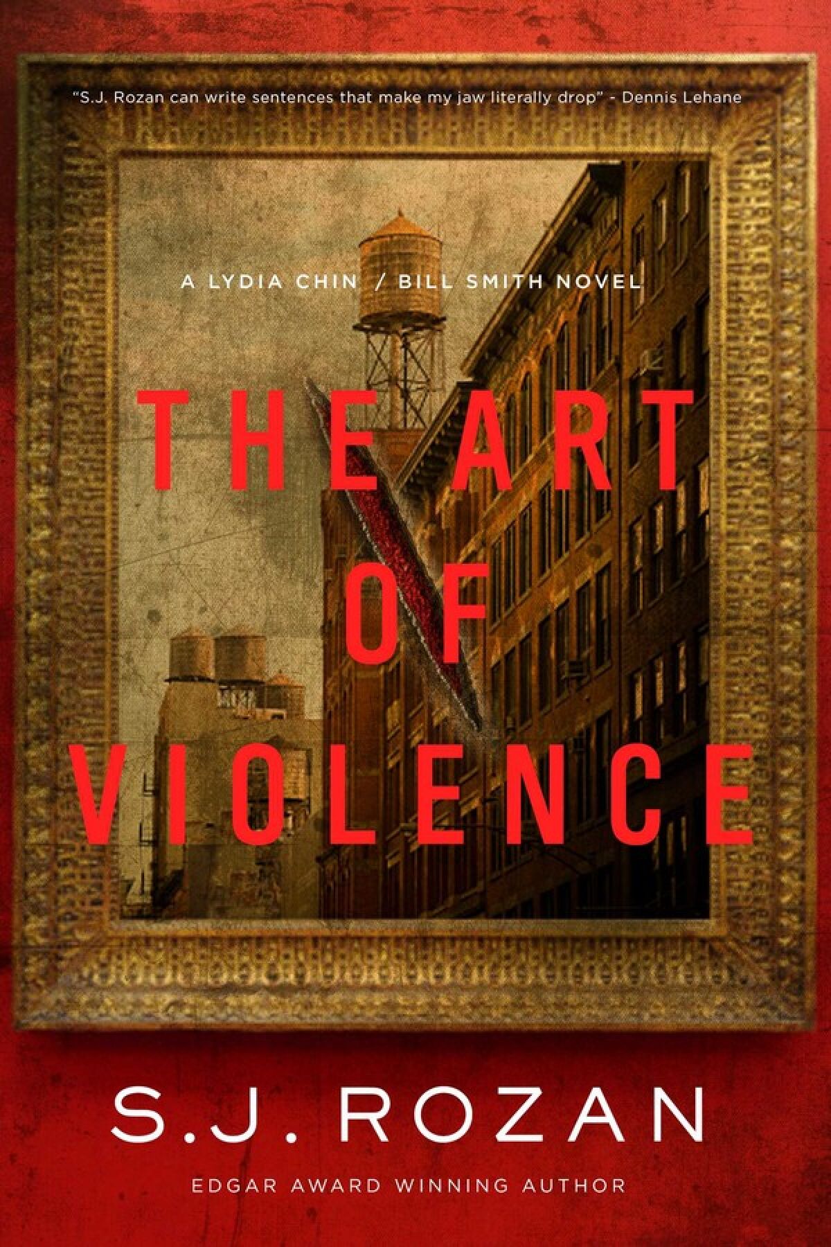 Book jacket for "The Art of Violence" by S.J. Rozan