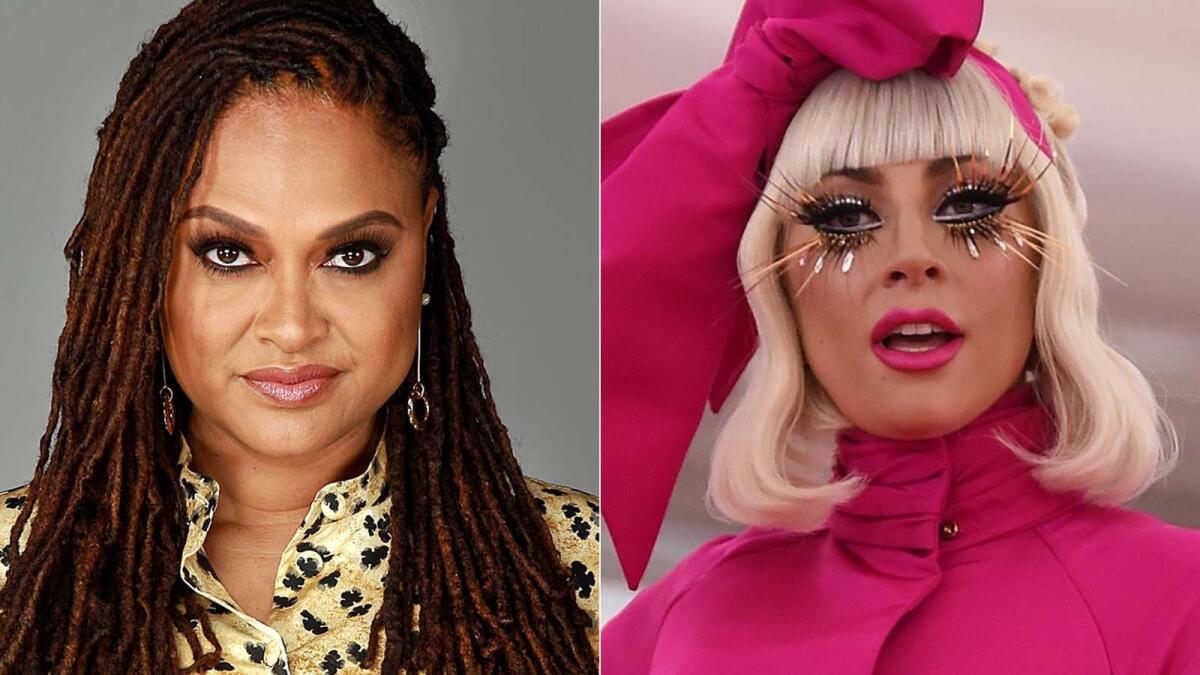 Ava DuVernay, left, and Lady Gaga had much to say about a state legislature vote in Alabama.