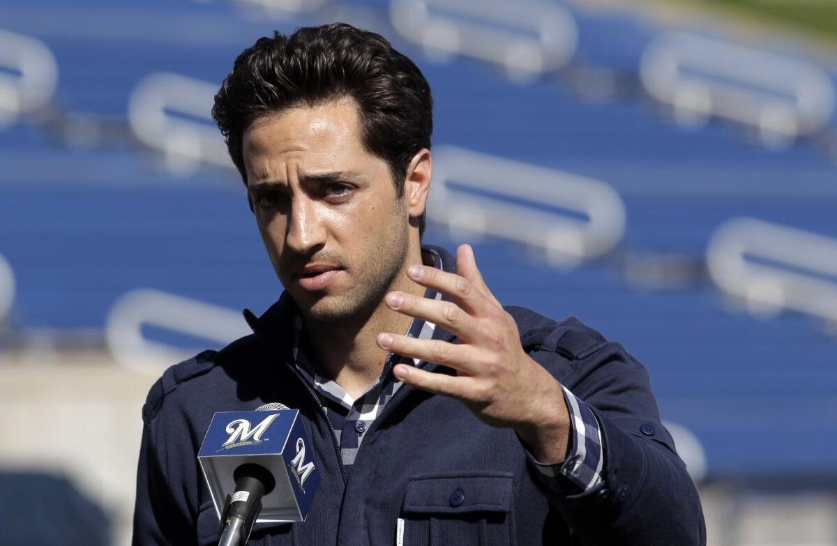 Milwaukee Brewers outfielder Ryan Braun has been suspended 65 games for violating Major League Baseball's drug policy.